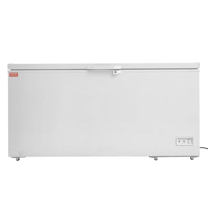 ❄️ Commercial Chest Freezer – Freestanding Stainless Steel Deep Freezer for Food Storage ⚡🍖