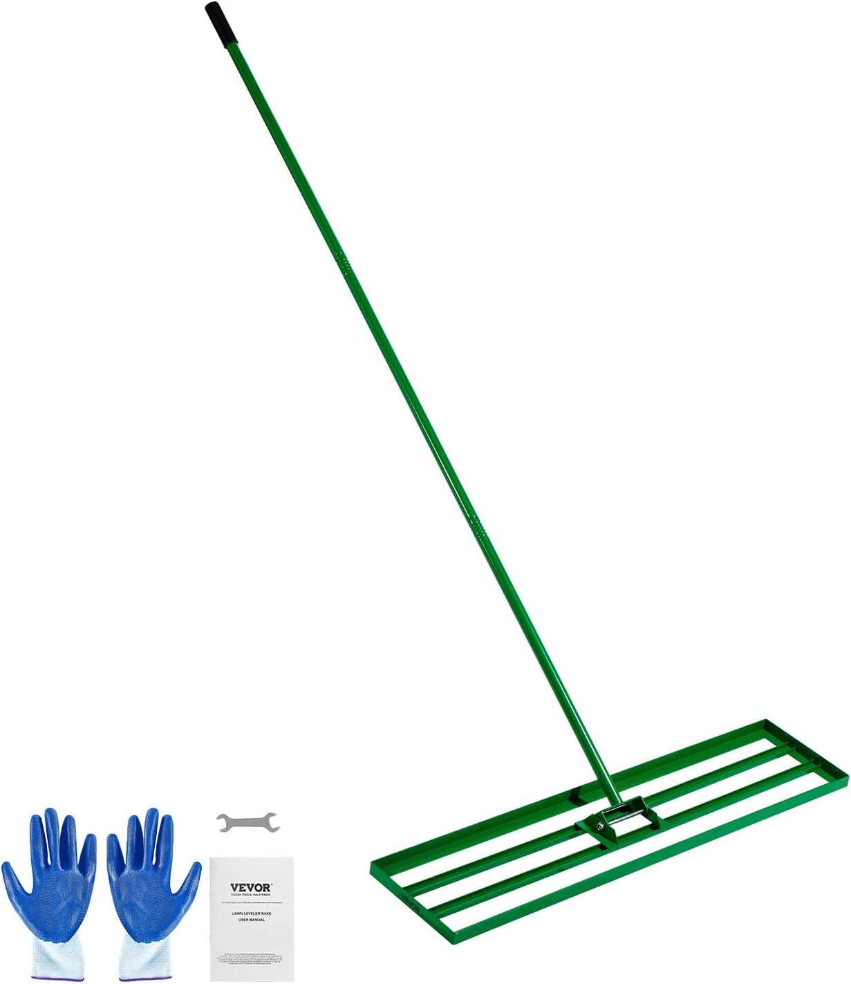 🌿 48" Lawn Leveling Rake – Heavy-Duty Soil Leveler for Yard, Garden & Landscaping ✨