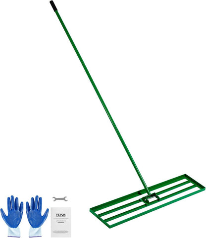 🌿 48" Lawn Leveling Rake – Heavy-Duty Soil Leveler for Yard, Garden & Landscaping ✨