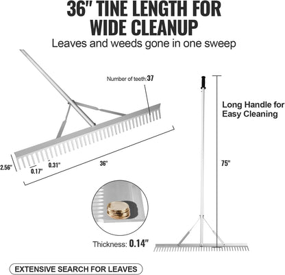 🌿 Lawn Edger & Weeding Tool – Aluminum Garden Edging Spade for Clean Borders & Soil Loosening 🌱✨
