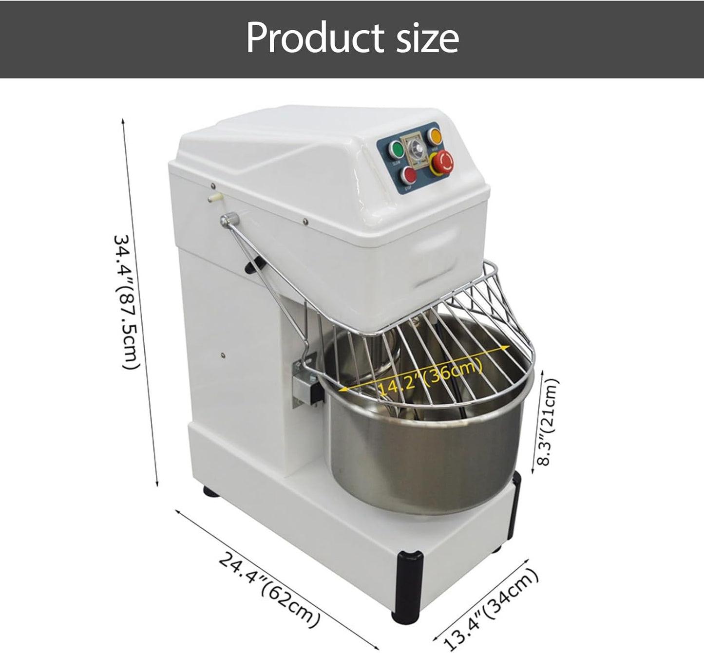 🍞 Commercial Dough Mixer – Powerful, Efficient & Built to Last ⚡✨