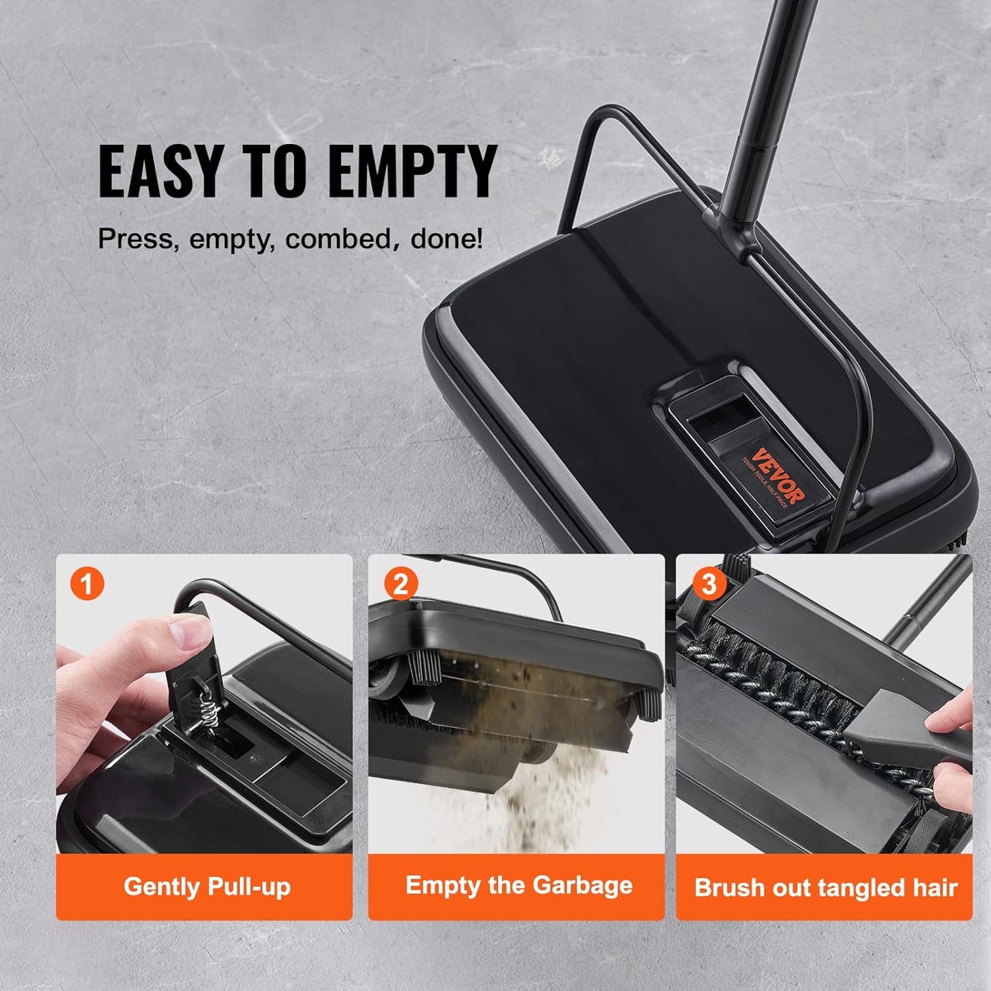 🧹 Electric Floor Sweeper – Cordless Cleaning Machine for Hardwood, Tile & Carpet ✨🏡