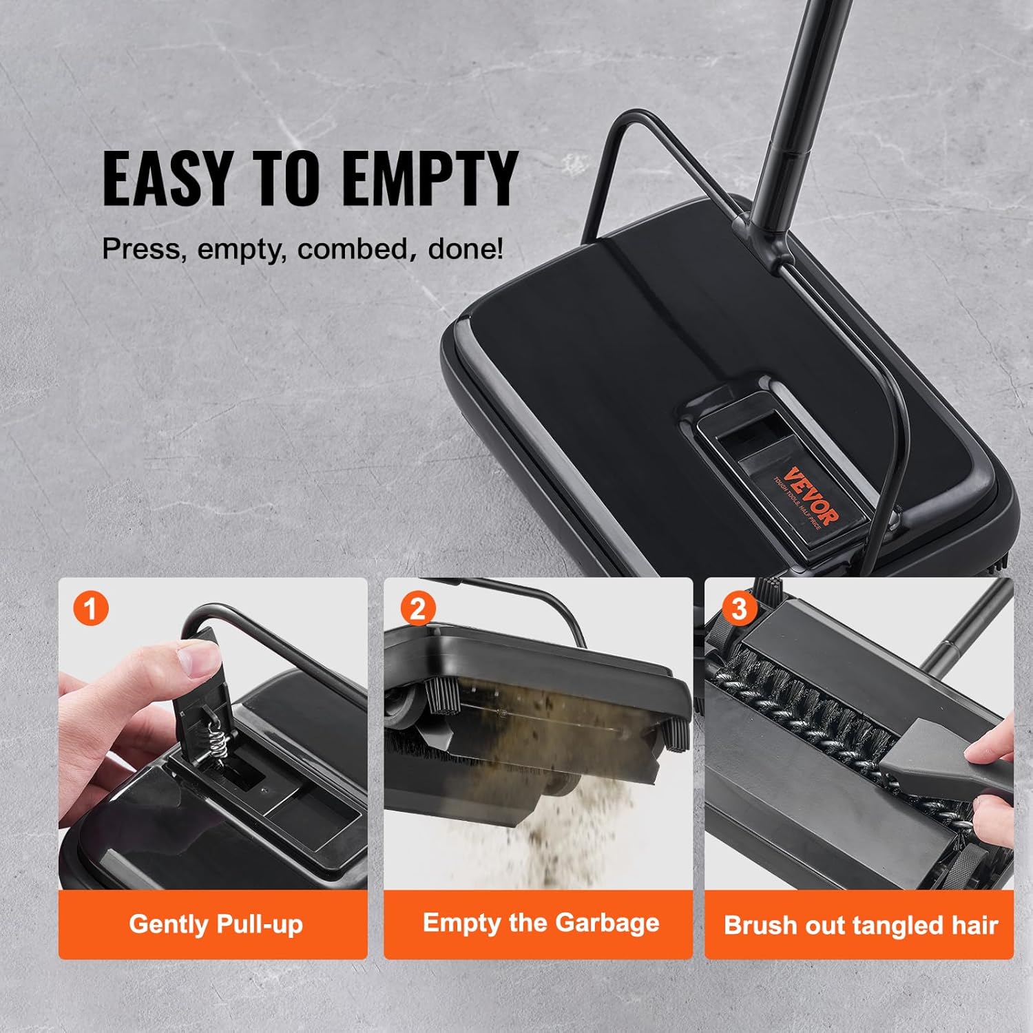 🧹 Electric Floor Sweeper – Cordless Cleaning Machine for Hardwood, Tile & Carpet ✨🏡