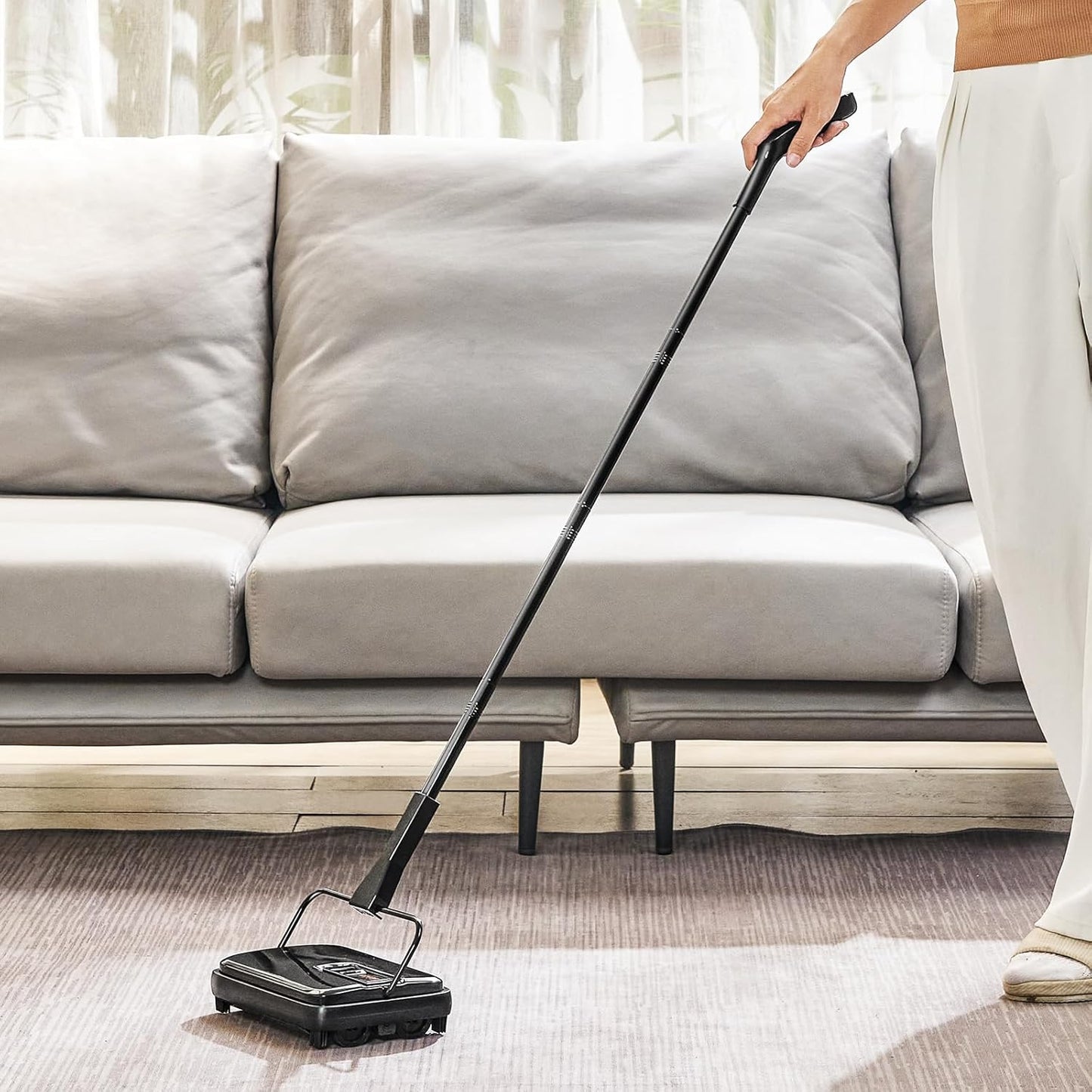 🧹 Electric Floor Sweeper – Cordless Cleaning Machine for Hardwood, Tile & Carpet ✨🏡