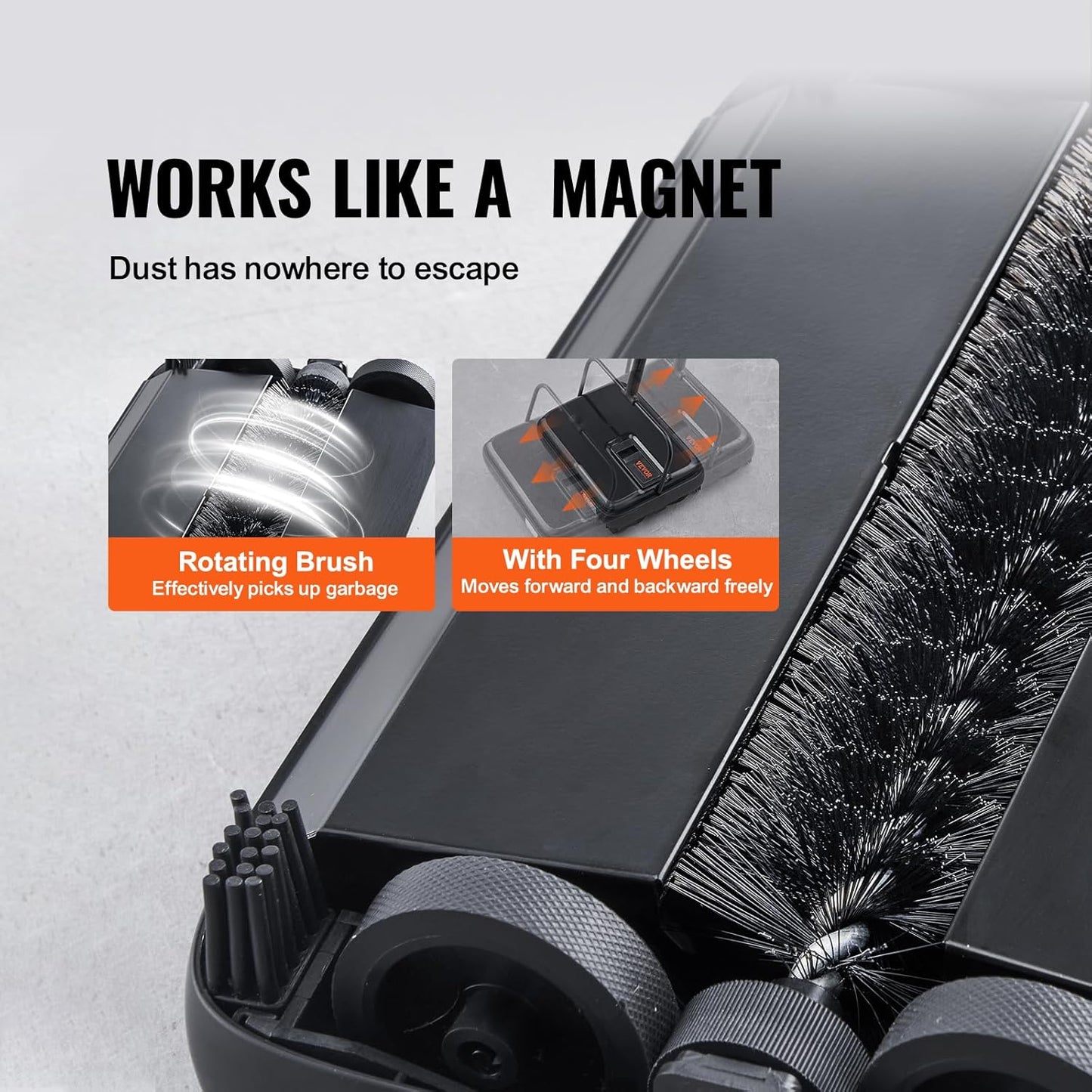 🧹 Electric Floor Sweeper – Cordless Cleaning Machine for Hardwood, Tile & Carpet ✨🏡