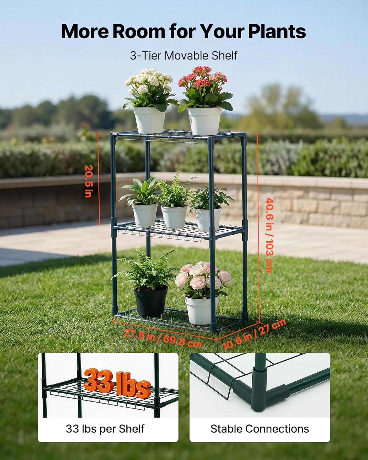 🌿 Walk-In Portable Greenhouse – Outdoor Plant House with UV Protection & Ventilation 🌱✨