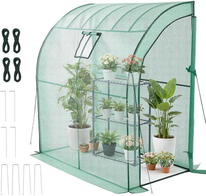 🌿 Walk-In Portable Greenhouse – Outdoor Plant House with UV Protection & Ventilation 🌱✨